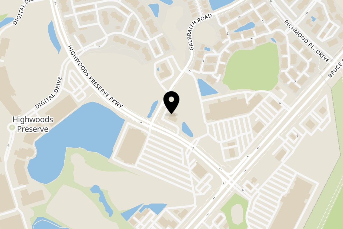 Map showing the location of Kabob Cafe & Grill on 18101 Highwoods Preserve Pkwy Ste 100 in Tampa